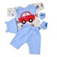 thumbnail image 1 of Conjunto De Mono Y Pantalones De 5 Uds., Azul Para Accesorios De Ropa Para Mu?ecas Reborn De 22-23 Pulgadas, 1 of 4