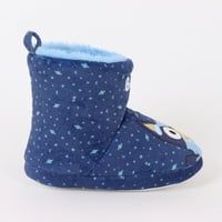 Pantufla Bota Niño Invernal Cielo Nocturno Azul Bluey