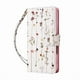 thumbnail image 2 of FOXDOCK Funda Tipo Cartera Floral para iPhone 12 mini ,Funda con Tapa de Cuero PU, Protección Antigolpes con Ranuras para Tarjetas y Soporte, 2 of 5