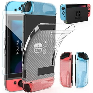 Funda Protectora Aaronmei Tpu Transparente Nintendo Switch 2017