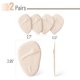 thumbnail image 2 of Cojines para pies Dr. JK Ball of Foot, 2 pares, color beige para mujer, 2 of 5