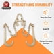 thumbnail image 5 of Brida Tow Chain V SPARKWHIZ G70 con 15 ganchos en J y patas de 2 pies, 5 of 6