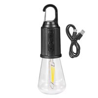 Genérico - Ampolleta Led Recargable Usb Portatil Negro