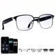 thumbnail image 1 of Lentes Inteligentes Bluetooth con Traducción Fecoul AI GS06S - Plateado, 1 of 9