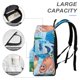 thumbnail image 4 of En Tierra de Dinosaurios-theme Backpack, Campus style schoolbag Bookbag with Adjustable Shoulder Straps And Large Zip Compartment, Unisex Travel Bags.42x30x15cm, 4 of 6