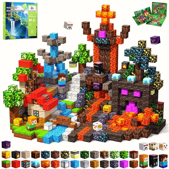 Bloques magnéticos Tasalia 100 piezas - Juego educativo STEM