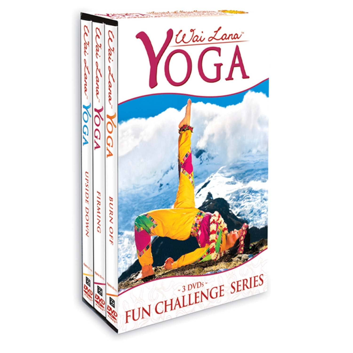 Dvd De Yoga Wai Lana Yoga Fun Challenge Tripack (3 Dvd)