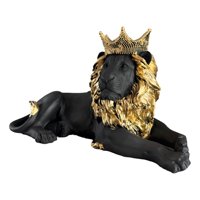 Genérico - Figura León Acostado Estatua Coleccionable Decoración Jhn