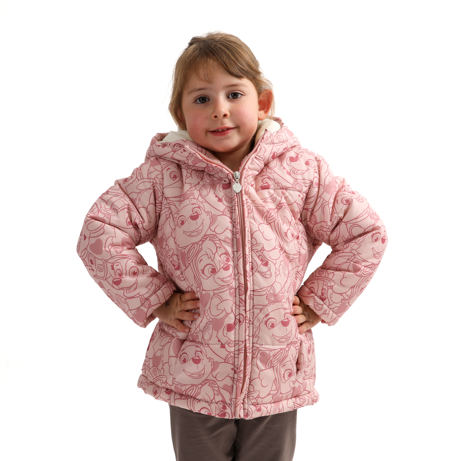 Parka Niña Adventures Rosado Paw Patrol