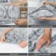 thumbnail image 3 of Juego de sábanas LDC LUX DECOR COLLECTION Paisley Twin Grey, 4 piezas, 3 of 7