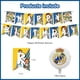 thumbnail image 2 of Material de fiesta con diseño del Madrid Soccer CF, con pancarta y globos, 2 of 3