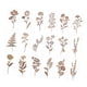 thumbnail image 4 of 18 Plantillas De Pintura De Flores Para Manualidades, Decoración De Pared, 4 of 5