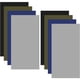 thumbnail image 1 of parches de reparación autoadhesivos de nailon de 20 x 10 cm, kit de reparación para tiendas de campaña, impermeables, para tiendas de campaña, chaquetas y toldos, color negro, gris, azul y verde milit, 1 of 7