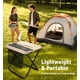thumbnail image 3 of Taburete de camping OrbitShell plegable y portátil color caqui, paquete de 2, 3 of 8