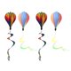 thumbnail image 3 of 4 unids globo aerostático manga de viento cometas jardín patio juguete exterior mangas de viento, 3 of 5