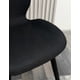 thumbnail image 3 of Pack 4 Sillas De Comedor Con Tapiz Lino Gabriel Negro, 3 of 3