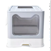 Genérico - Arenero Cerrado Para Gato Bandeja Sanitaria Antiolor