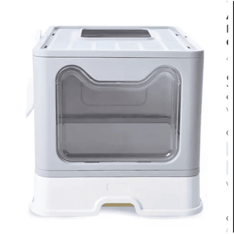 Genérico - Arenero Cerrado Para Gato Bandeja Sanitaria Antiolor