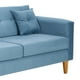 thumbnail image 4 of Sofa New Retro 3c Felpa 04 Azul Petroleo, 4 of 6