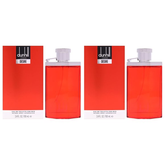 Perfume Alfred Dunhill Desire para Hombre EDT 100 ml Spray x2