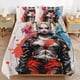 thumbnail image 1 of Juego de funda nórdica Harley Quinn Bedding Se Ultra Suave y Agradable al tacto, 3 piezas, Lindo juego de funda de edredón para cama, 1 of 3