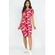 thumbnail image 2 of Vestido Estampado Tie-dye Burdeos L, 2 of 5