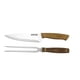 thumbnail image 1 of Set Trincho Y Cuchillo 18 Cm Parrillero Mango Madera, 1 of 6