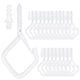 thumbnail image 1 of Ganchos De Tornillo De 20 Piezas Para Colgar Resistentes Con Broche De Seguridad, 1 of 7