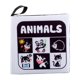 thumbnail image 1 of Libros De Tela Suave Para Bebés Rompecabezas De Educación Temprana Ni?o Ni?a 0-24 Meses Animales, 1 of 5