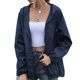 thumbnail image 1 of Chaqueta cortavientos impermeable para mujer Chaqueta cortavientos ligera con capucha para exteriores, 1 of 5