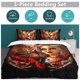 thumbnail image 5 of Bride of Chucky And Tiffany Bedding Set Duvet Cover Comfortable and Lightweight Cartoon Bedding 3 Piece Bed Set, 5 of 5