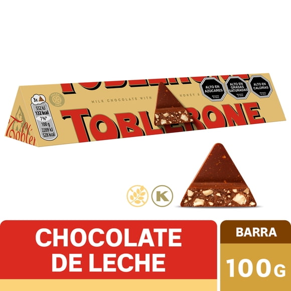Chocolate Toblerone Leche, 100 g