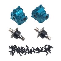 Bothyi - 4 Piezas Rc Car Front Rear Gear Case Para Wltoys 1:14 1:12 Rc Car Accessories Blue