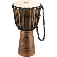 Meinl Percussion - Djembe Drum Meinl, Percusión, Madera De Caoba Africana, 12 X 24 Cm