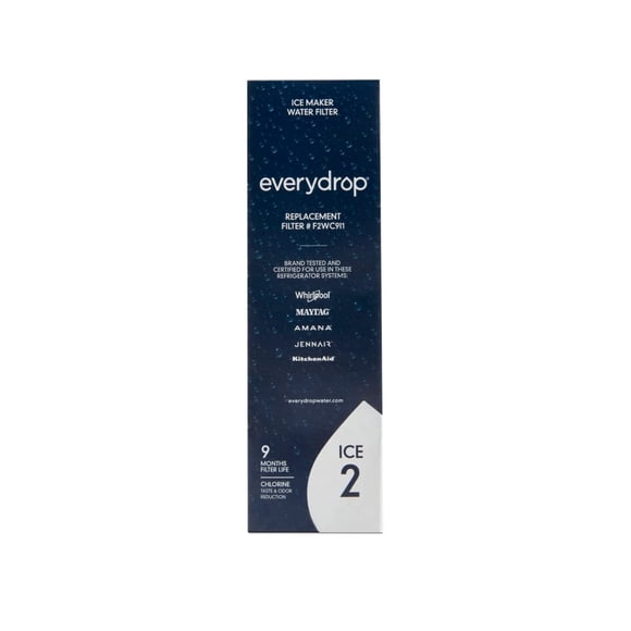 Filtro de hielo Everydrop by Whirlpool F2WC9I1, paquete individual