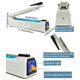 thumbnail image 5 of Sellador térmico de bolsas de mylar Impulse Sealer Sangrui, 30 cm, 110 V, 5 of 8
