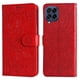 thumbnail image 1 of Funda tipo cartera FOXDOCK para Samsung Galaxy M53 5G , diseño girasol en relieve, cuero PU, cierre magnético, soporte y tarjetero, 1 of 5