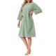 thumbnail image 4 of INSPIRE CHIC Camisón de Franela para Mujer Vestido de Dormir de Forro Polar Peludo Cuello Redondo Pullover Ropa de Descanso de Invierno con Bolsillo S Verde Claro, 4 of 6