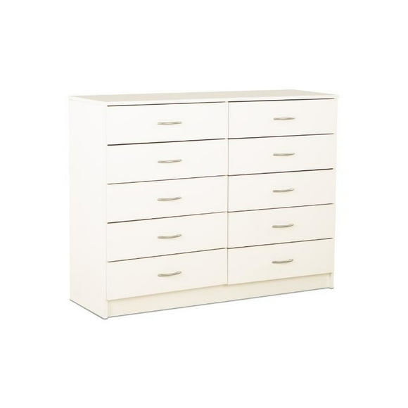 Cómoda 10 Cajones Blanco
