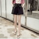thumbnail image 3 of Pack 3 Short Casual Mujer Soft, Tiro Alta Bud Elástica Negro, 3 of 3