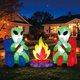 thumbnail image 3 of Inflable DomKom de 1,8 m con extraterrestres y luces LED – Halloween, 3 of 6