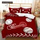 thumbnail image 1 of v1120 Bed Sheets Basketball Duvet Cover Set Cool Orange Lightning Background Bedding Set King Queen Size For Boys Teens Polyester Comforter Cover 3-Piece Bedding Set (1 Duvet Cover + 2 Pillow Shams) B, 1 of 5