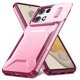 thumbnail image 1 of Funda Resistente para Motorola Moto G 5G 2025 con Tapa Deslizante y Protección Militar Rosa, 1 of 5