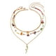 thumbnail image 1 of 3x Collar De Joyería Colgante Simple Para Regalo De Cumpleaños De Playa De Verano Uso Diario, 1 of 5