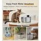 thumbnail image 2 of Fuente de agua inalámbrica Cat WILKIEE de acero inoxidable 4,1 L, 2 of 9