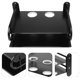 thumbnail image 3 of Organizador de almacenamiento para colgar en la pared, color Z, metal negro, grande, 3 of 7