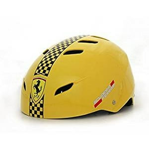 Ferrari - Casco Con Ajustador Amarillo-M