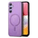 thumbnail image 4 of Magnetic Slim Case for Samsung Galaxy A14 with Camera Guard & Anti-Scratch Back Purple, 4 of 5