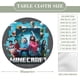 thumbnail image 2 of Una película de Minecraft-theme Fitted Round Tablecloths Elastic Edged Table Covers Waterproof Table Cloth for Kitchen Holiday Party Tables Decor 120cm, 2 of 6