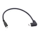 thumbnail image 4 of Tipo-c usb 90 grados macho a usb-c cable de extensión macho cable de extensión 0.3m, 4 of 5